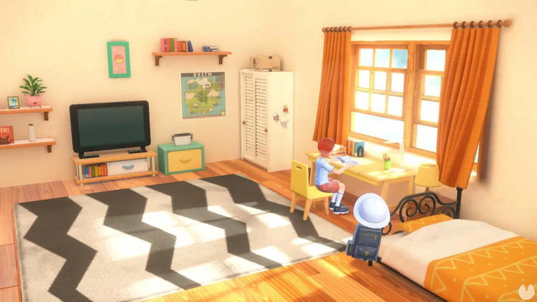 Los dormitorios de Pokémon Escarlata y Púrpura recreados en Los Sims 4