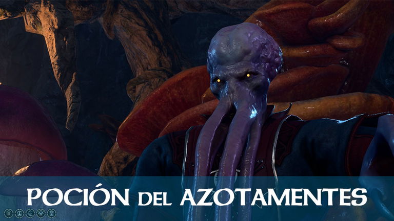 Que ocurre si tomamos la poción del azotamentes en Baldur's Gate 3