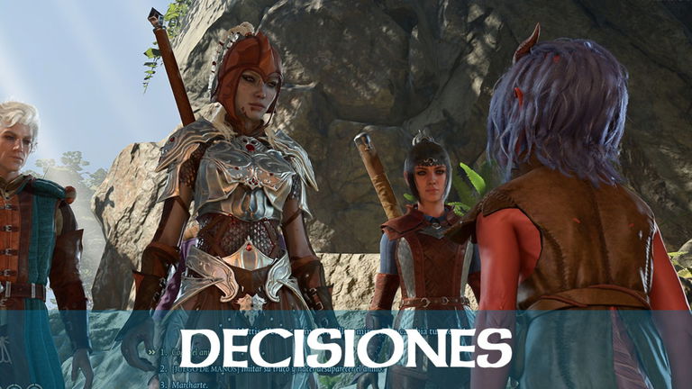 Todas las decisiones relevantes que podemos tomar en Baldur's Gate 3