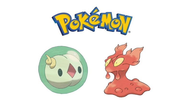 Así es la fusión de los Pokémon Slugma y Solosis que no te puedes perder