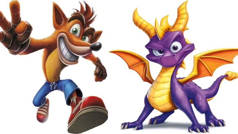 Descubren un juego de Crash vs. Spyro que fue cancelado