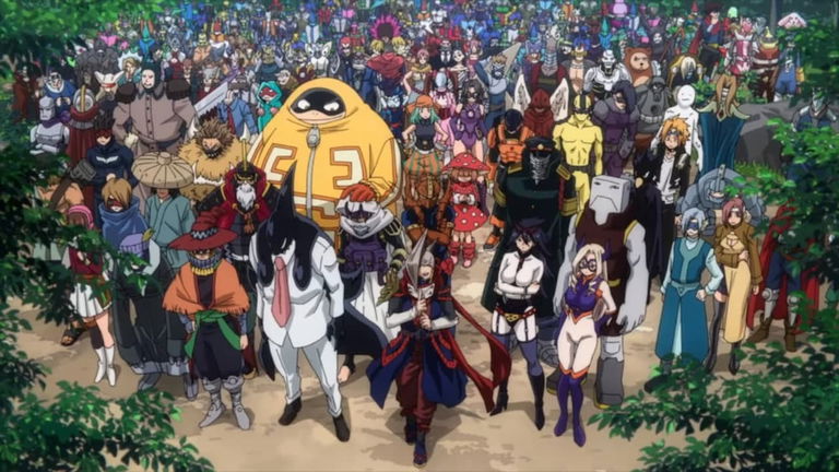¿Cuál es la altura de los personajes de My Hero Academia?