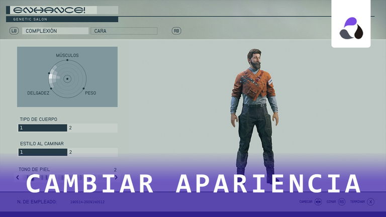 Cómo cambiar de apariencia cuando quieras en Starfield