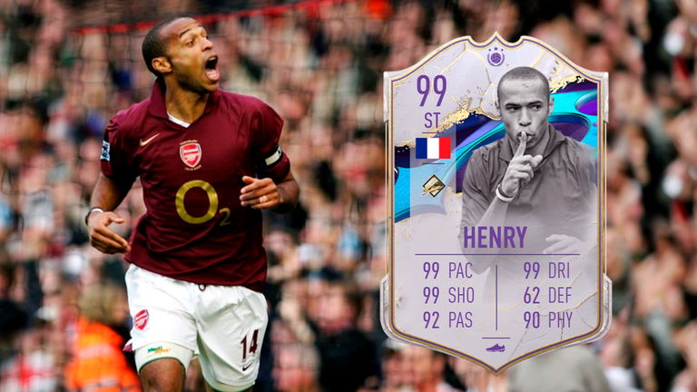 FIFA 23 Ultimate Team: review de Henry Icono Estrella de Portada ¿el mejor DC?