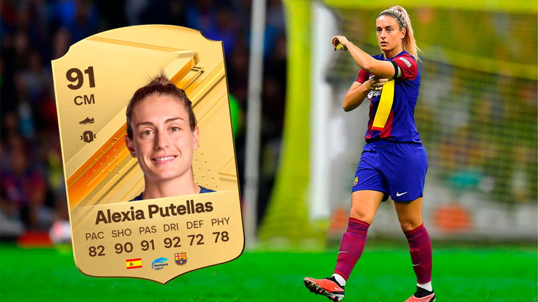 EA Sports FC 24: Alexia Putellas es la mejor carta oro de la historia de Ultimate Team por este motivo