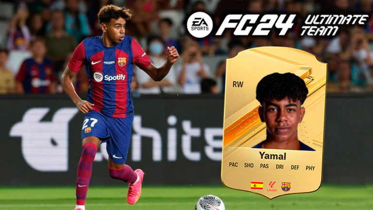 Lamine Yamal no estará en EA Sports FC 24 Ultimate Team: así podría haber sido su carta