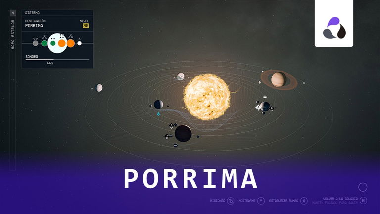 Sistema Porrima de Starfield al 100%: todos los recursos y secretos