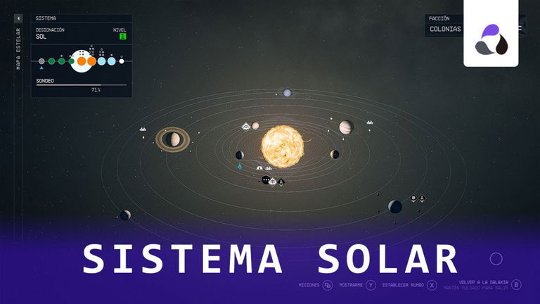 Sitema Solar de Starfield al 100%: todos los recursos y secretos