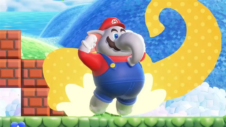 La reacción de Miyamoto a cómo actúa la forma elefante de Mario no tiene desperdicio