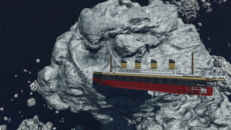 Un jugador de Starfield construye el Titanic a escala real para navegar por el espacio