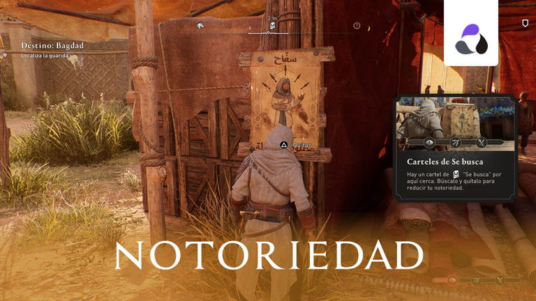 Assassin's Creed Mirage: cómo eliminar fácil nuestro nivel de notoriedad