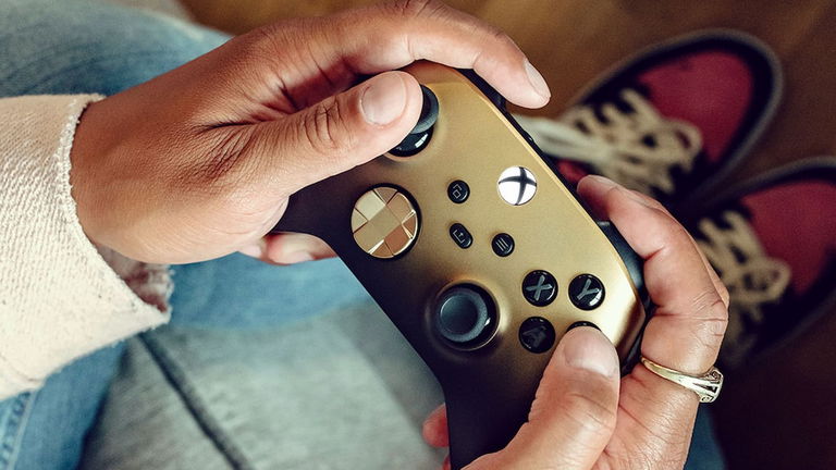 Xbox presenta su nuevo y espectacular mando: Gold Shadow