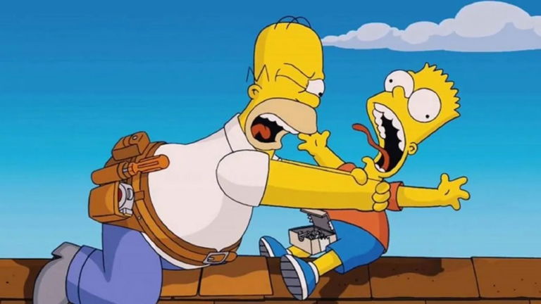 Los Simpsons explican por qué Homer ya no estrangula a Bart