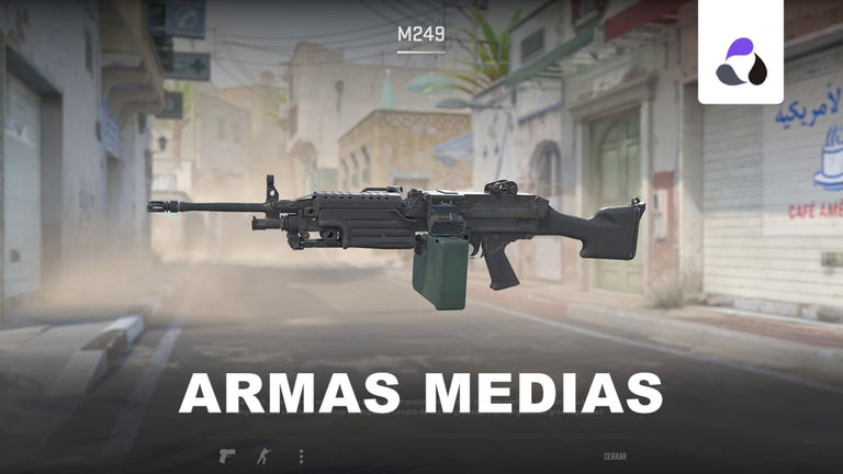 Las mejores armas medias de Counter-Strike 2: escopetas, subfusiles y más