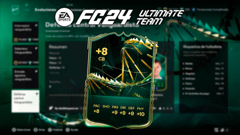 EA Sports FC 24 Ultimate Team: lo mejores jugadores para la Evolución Defensa central Vanguardista