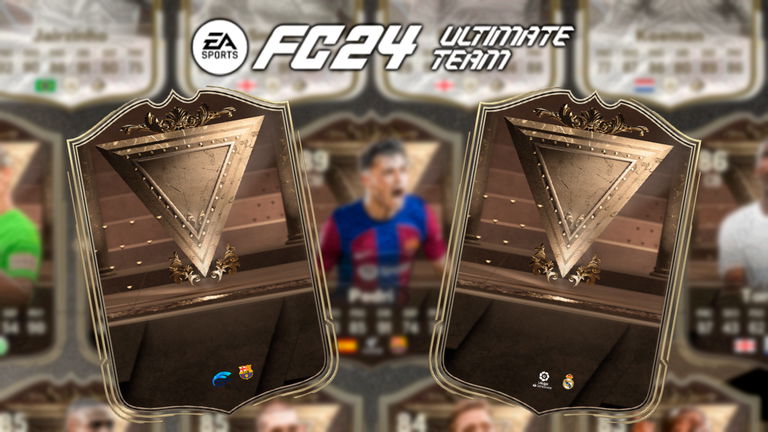 EA Sports FC 24 Ultimate Team: filtradas una carta Centurión del Real Madrid y otra del FC Barcelona