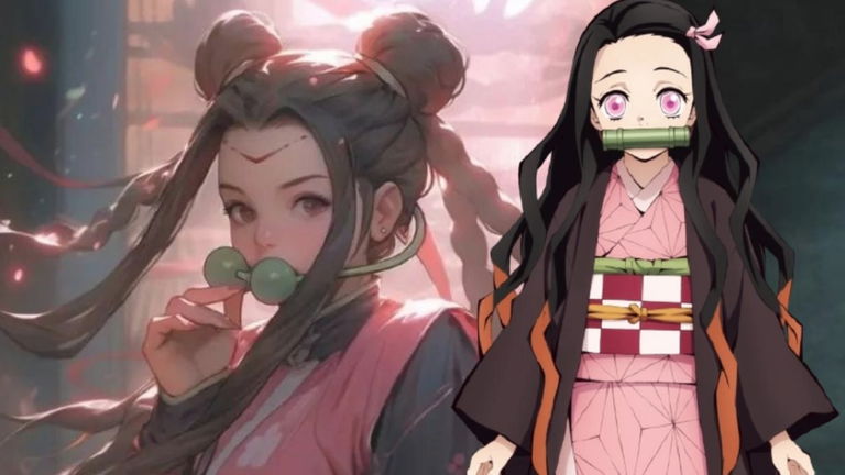 Demon Slayer: este fanart convierte a Nezuko en un personaje de Street Fighter y se ve increíble