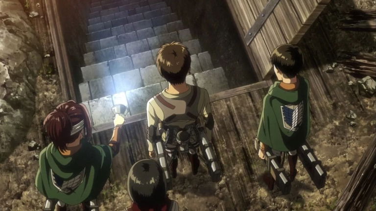 Qué hay en el sótano de Eren en Shingeki no Kyojin