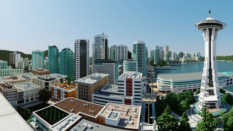 Un jugador de Minecraft ha dedicado 7 años para crear una gigantesca ciudad