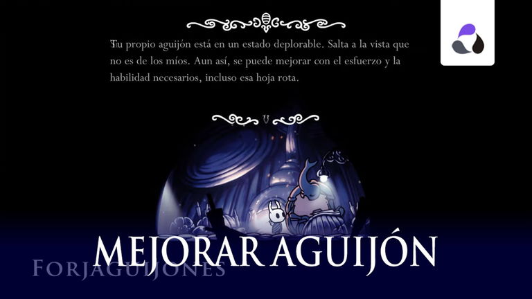 Cómo mejorar el aguijón y hacer más daño en Hollow Knight