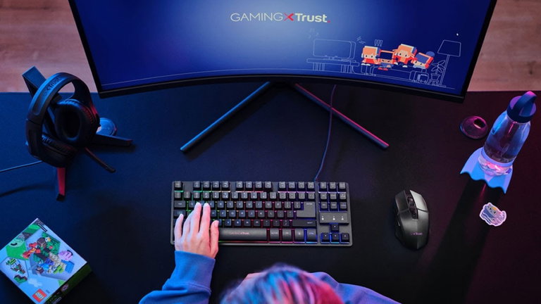 Sube de nivel con este nuevo pack gaming GXT 794 de Trust: teclado, ratón y alfombrilla