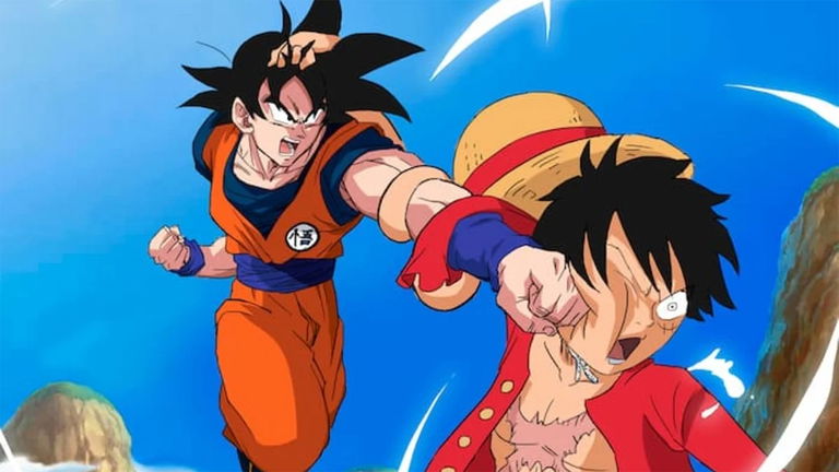 Dragon Ball vs One Piece: el Ultra Instinto de Goku y el Gear 5 de Luffy se enfrentan en esta gran ilustración
