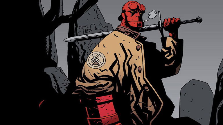 Hellboy se convierte en un impresionante robot gigante