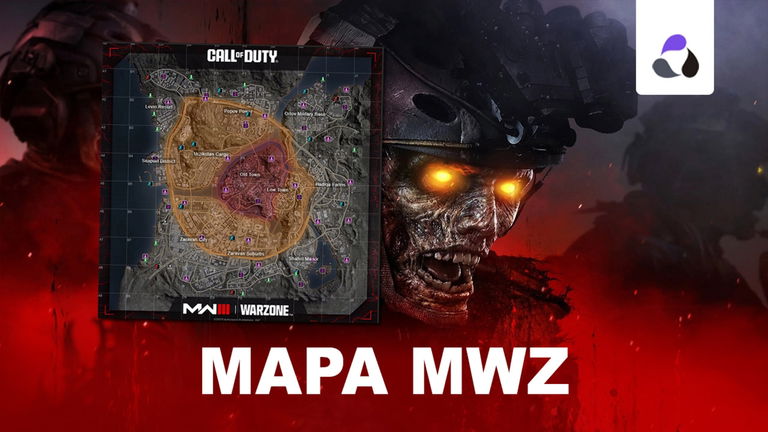 Descubre el mapa interactivo para el modo zombies de Modern Warfare 3