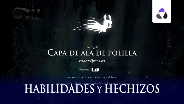 Todas las habilidades y hechizos de Hollow Knight