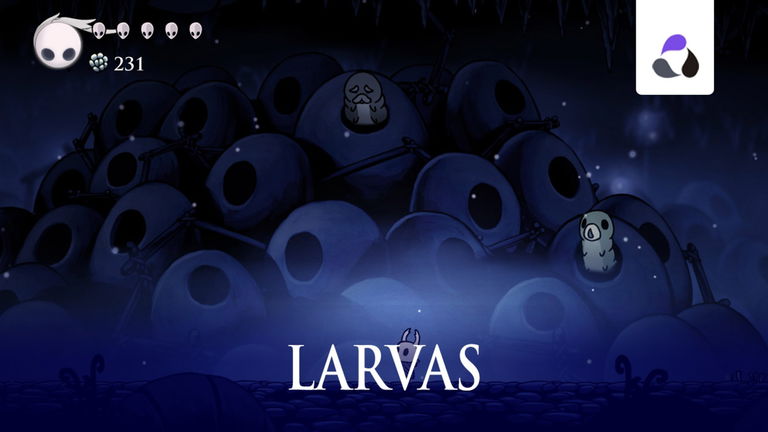 Localización de todas las larvas de Hollow Knight y recompensas