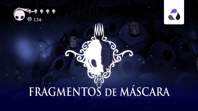 Todos los fragmentos de máscara y aumentar la vida máxima en Hollow Knight