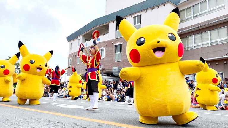 Rediseñan a varios Pokémon como seres de la mitología japonesa