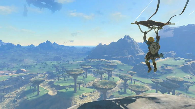 Recrean a Godzilla en Zelda Tears of the Kingdom con una introducción en la que arrasa Hyrule