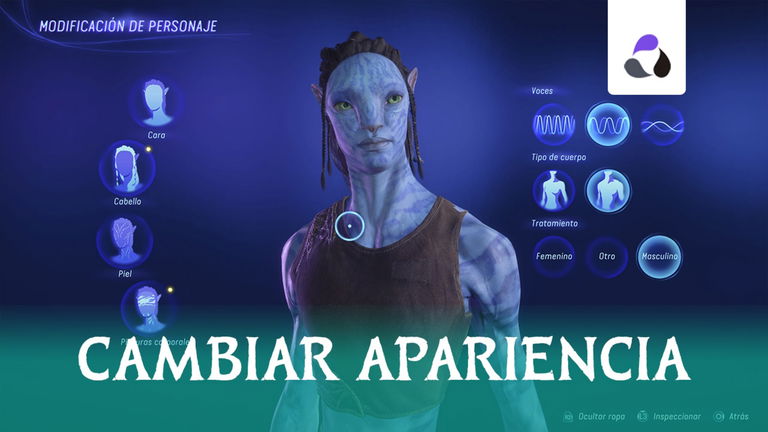 Cómo cambiar de apariencia en Avatar: Frontiers of Pandora