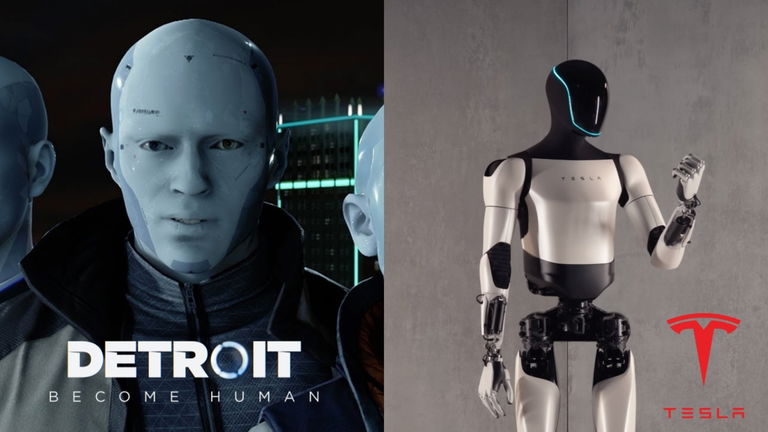 Los nuevos robots Tesla de Elon Musk recuerdan al juego Detroit: Become Human