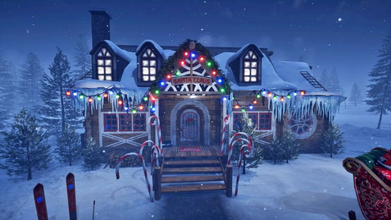Así es como se vería un juego de Papá Noel creado con Unreal Engine