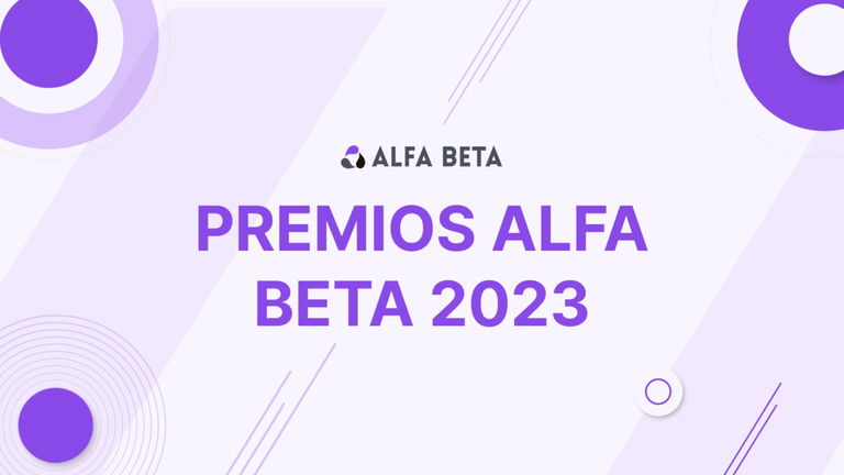 Premios Alfa Beta 2023: todas las categorías y nominaciones