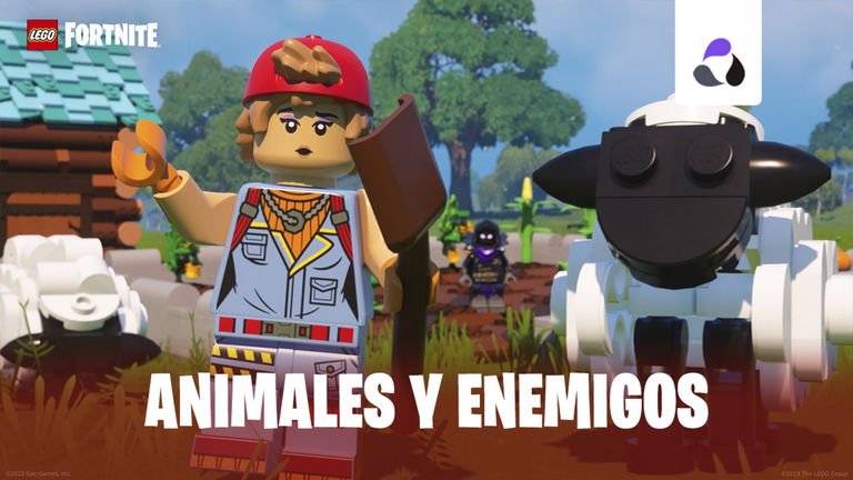 Todos los animales y enemigos de LEGO Fortnite