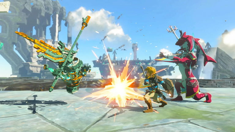 Un jugador de cinco años de Zelda Tears of the Kingdom crea un increíble vehículo