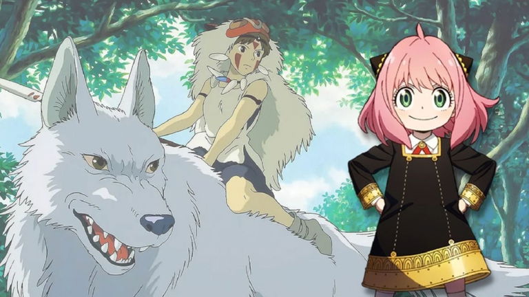 Spy x Family: Anya Forger se convierte en la princesa Mononoke en este sorprendente fanart