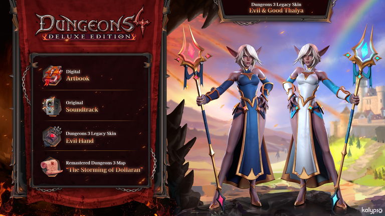 Dungeons 4 - Deluxe Edition llegará a PS5 en formato físico