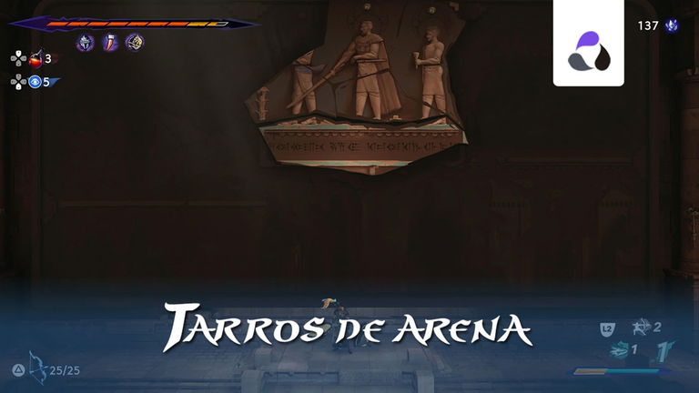 Todos los tarros de arena de Prince of Persia: The Lost Crown