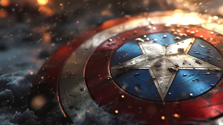 Marvel presenta un nuevo escudo transparente para Capitán América