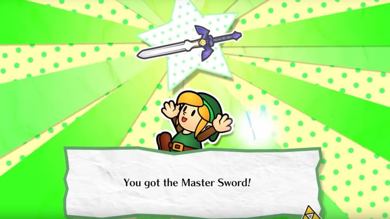 Crean el equivalente a un Paper Mario de Zelda