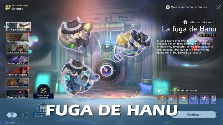 Honkai Star Rail: cómo completar el evento de La Fuga de Hanu