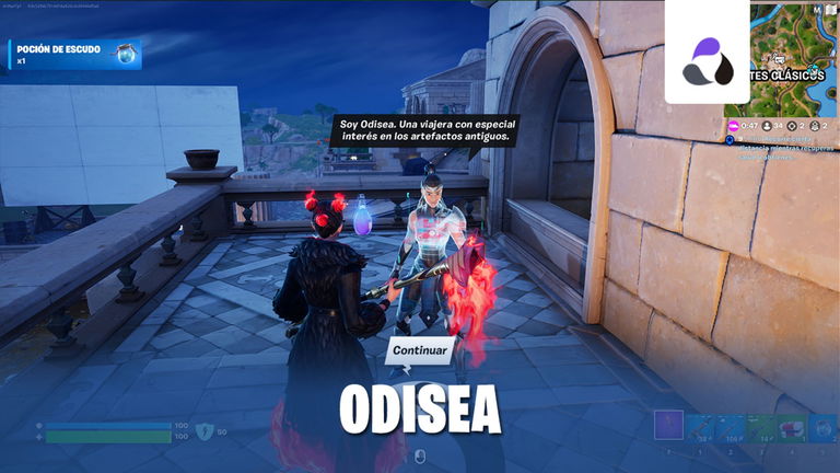 Fortnite Capítulo 5 Temporada 1: misiones de Odisea