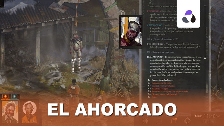 Cómo investigar el cuerpo del ahorcado en Disco Elysium