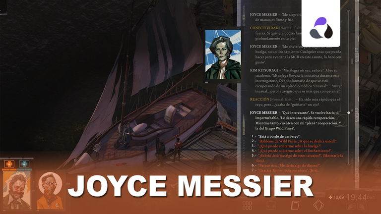 Disco Elysium: dónde encontrar y hablar con Joyce Messier