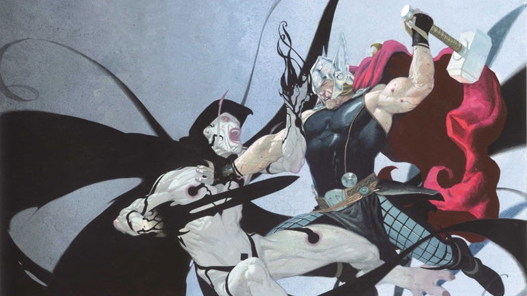 Marvel muestra cómo era el diseño inicial de Gorr en Thor: Love and Thunder