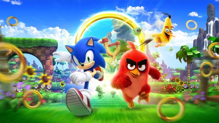 Sonic y Angry Birds se unen en una nueva colaboración
